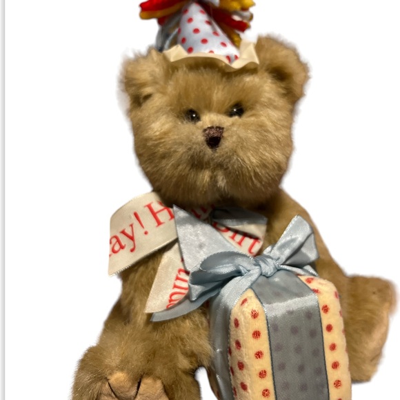 Bearington Happy Birthday Plush Suffed Animal Teddy Bear, - Picture 6 of 6